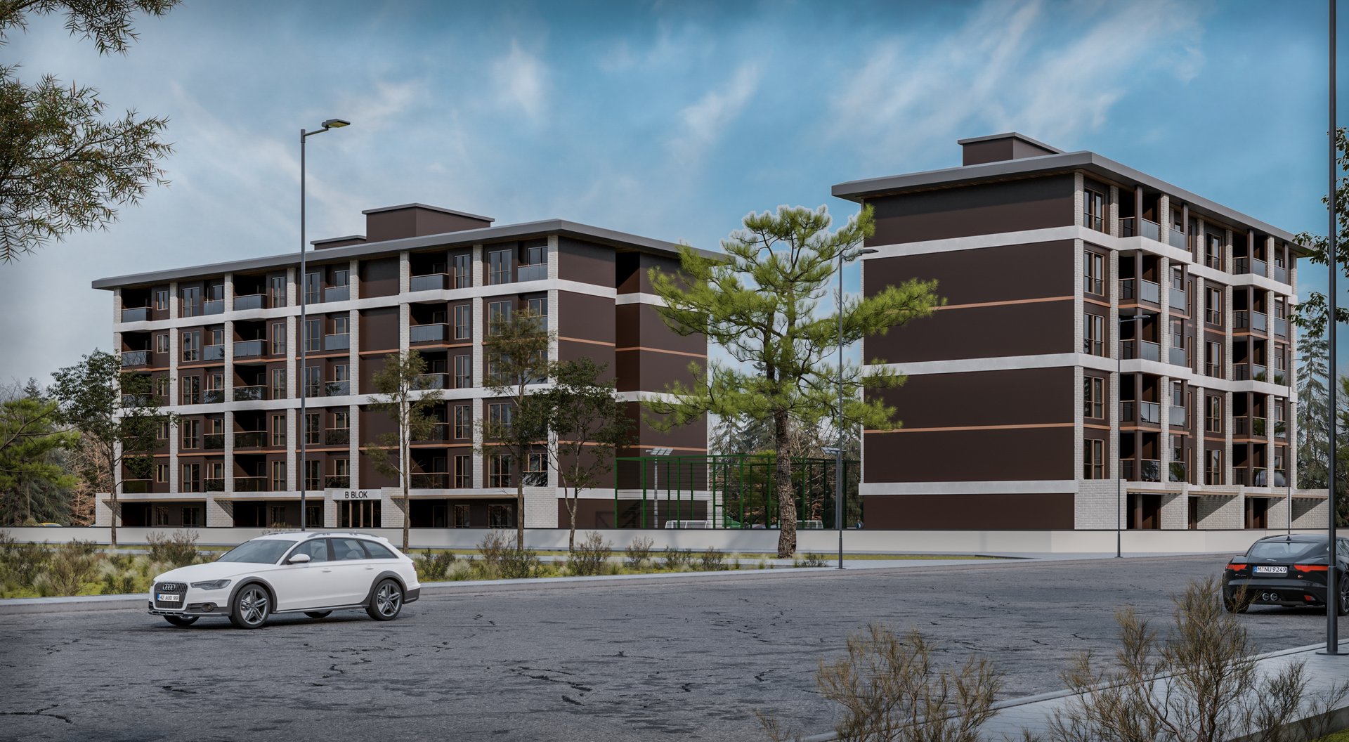 Petra Akik - Dış Render