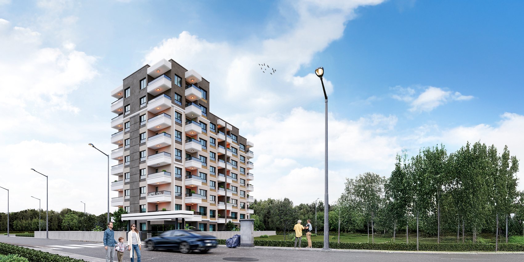+B1R Aydoğdu - Dış Render