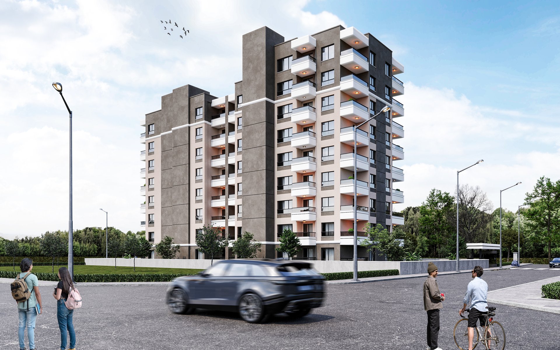+B1R Aydoğdu - Dış Render