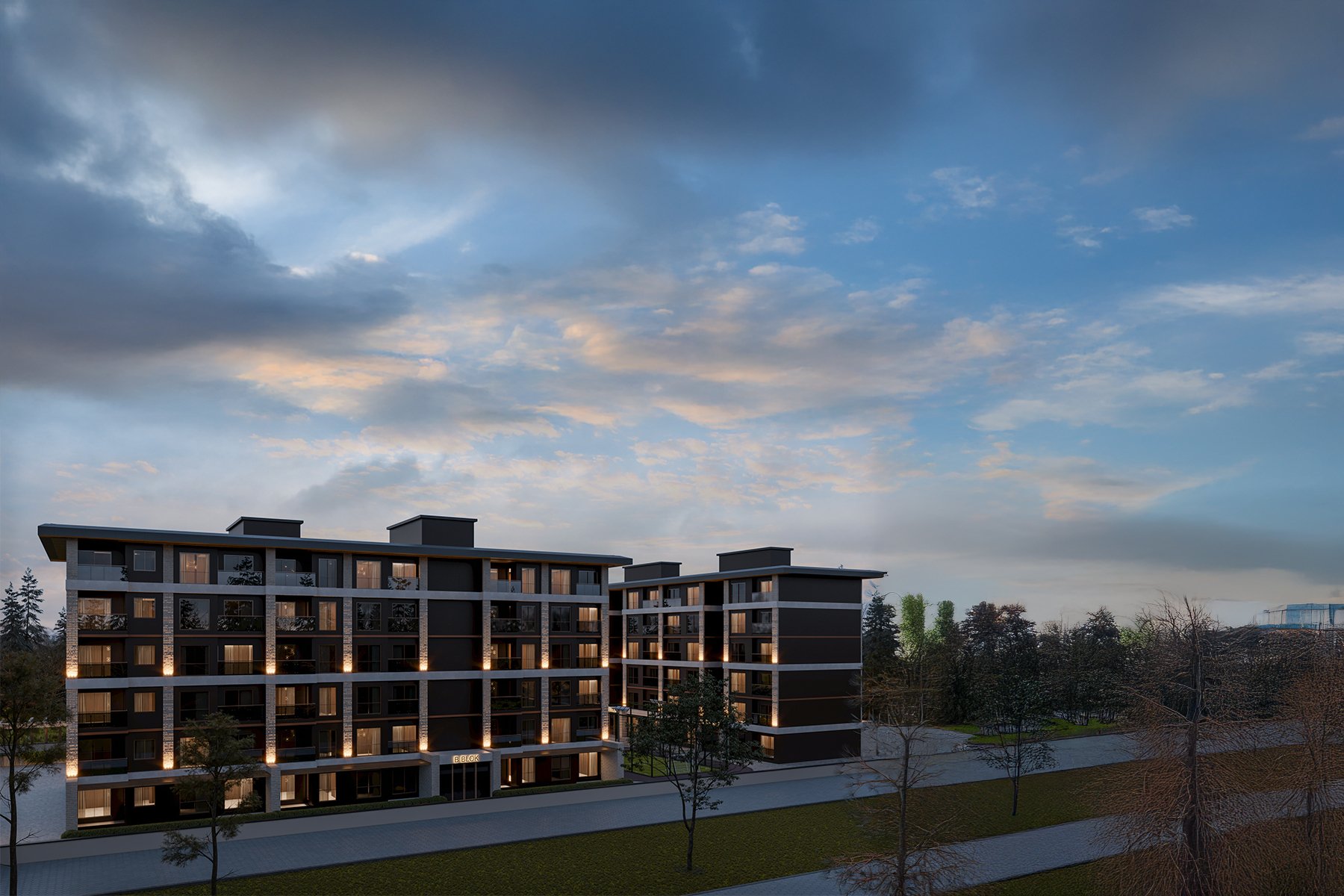 Petra Akik - Dış Render