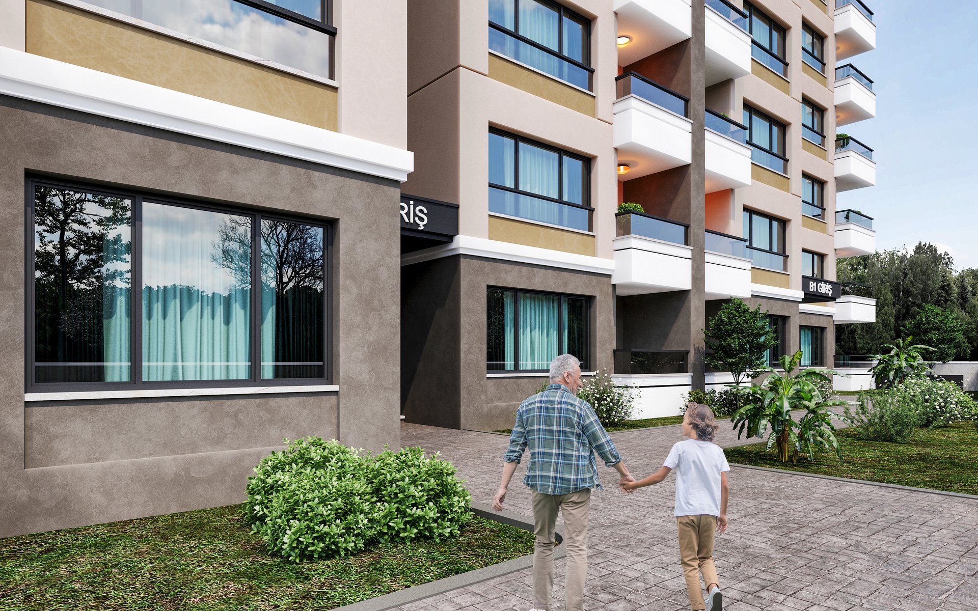 +B1R Aydoğdu - Dış Render