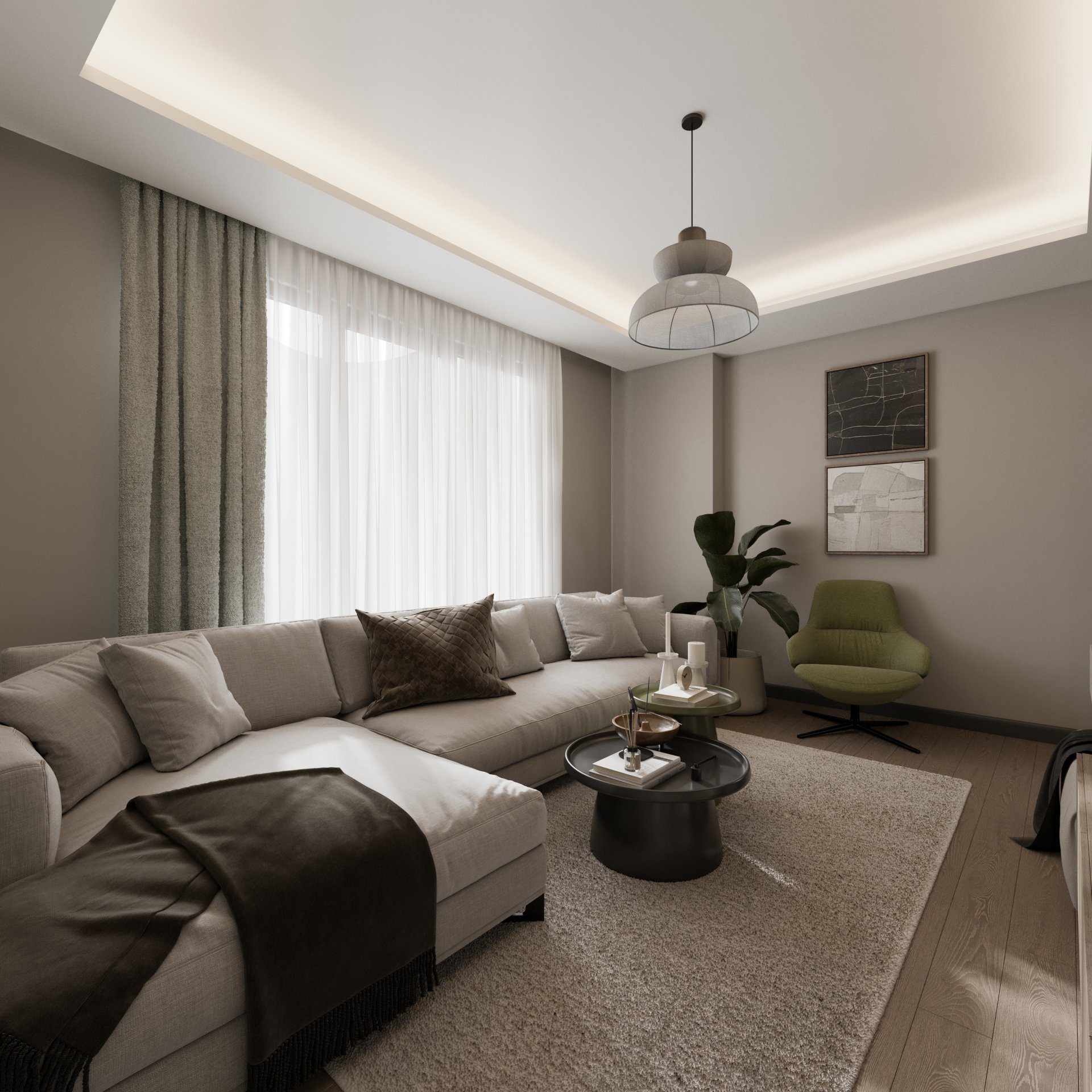 Petra Akik - İç Render