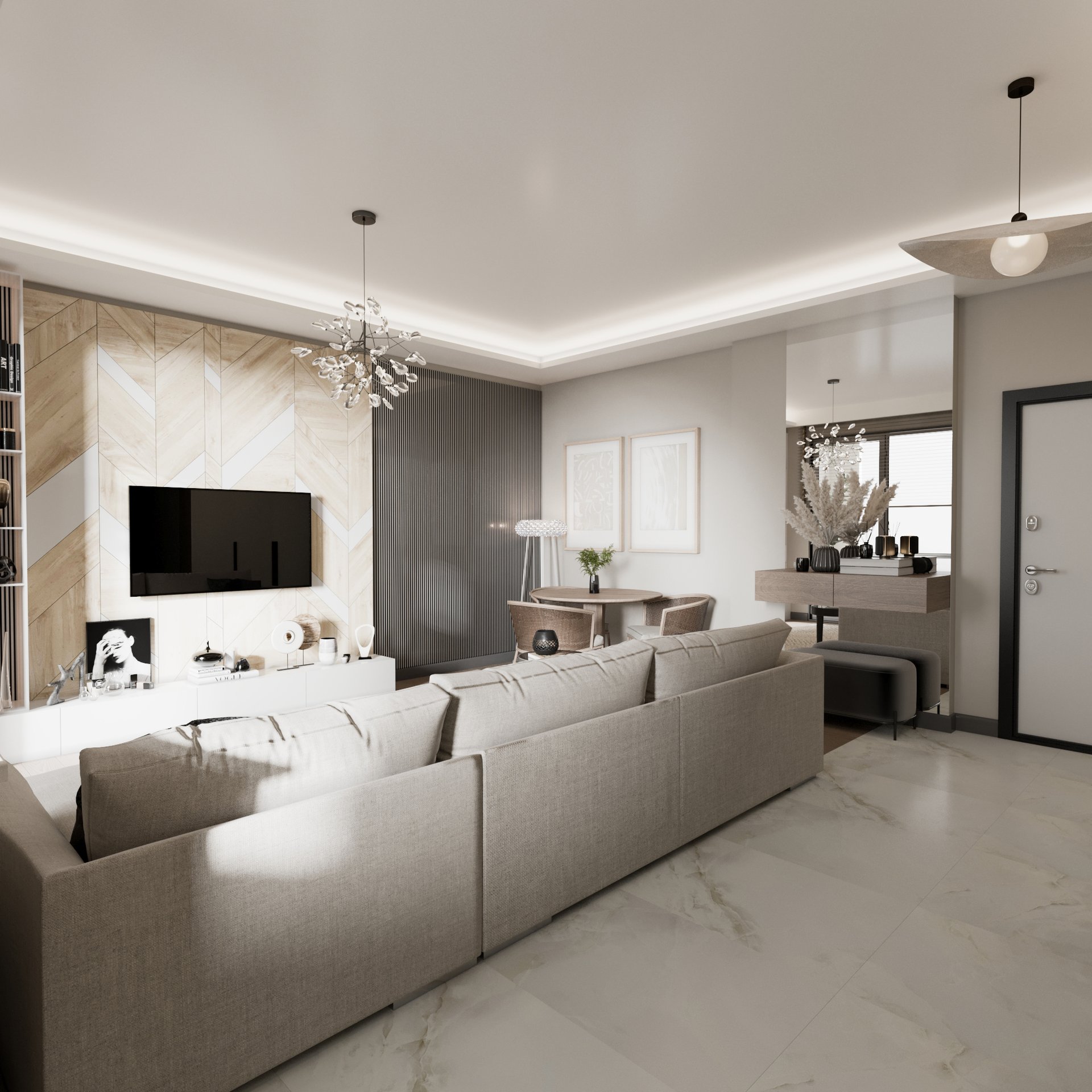 Petra Akik - İç Render