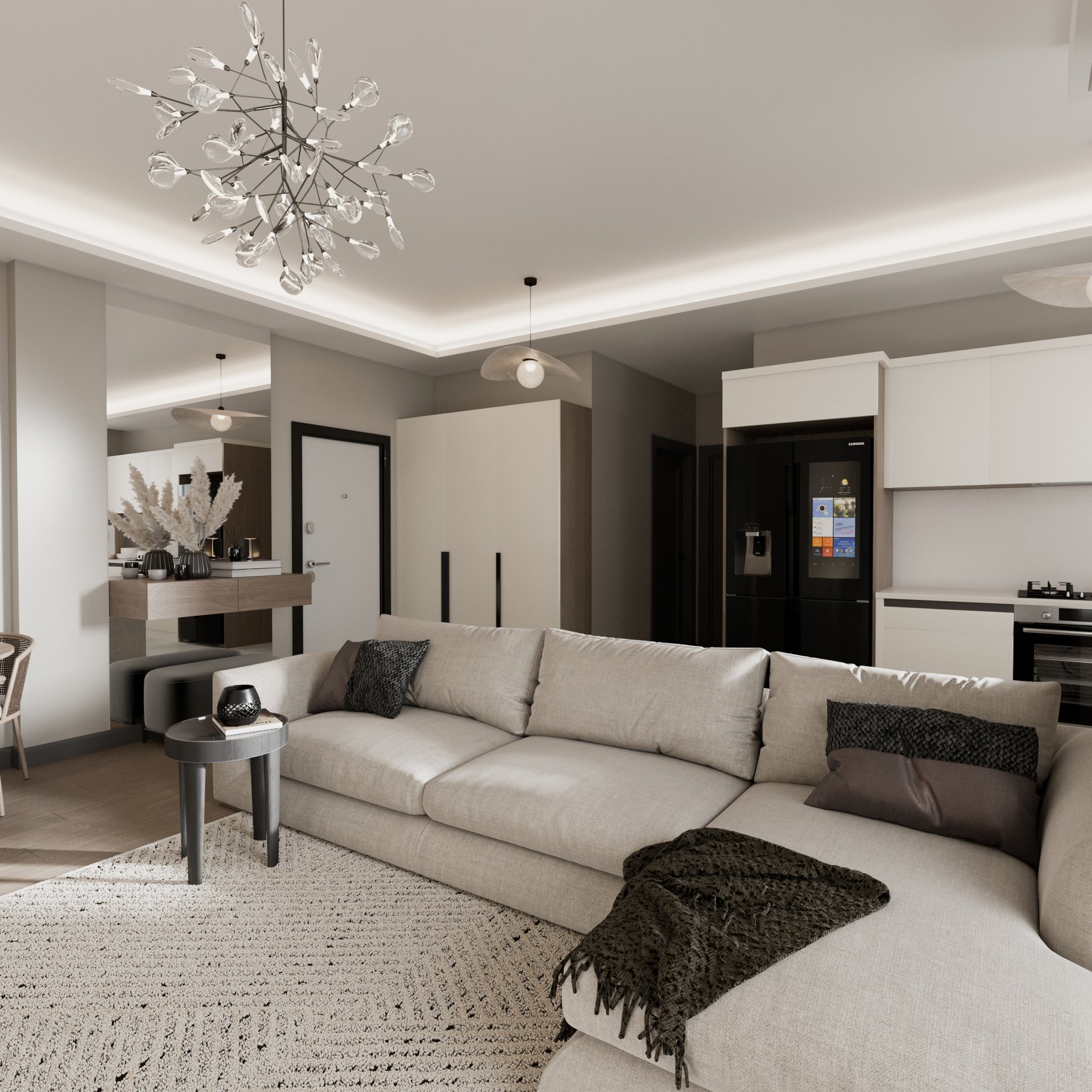 Petra Akik - İç Render