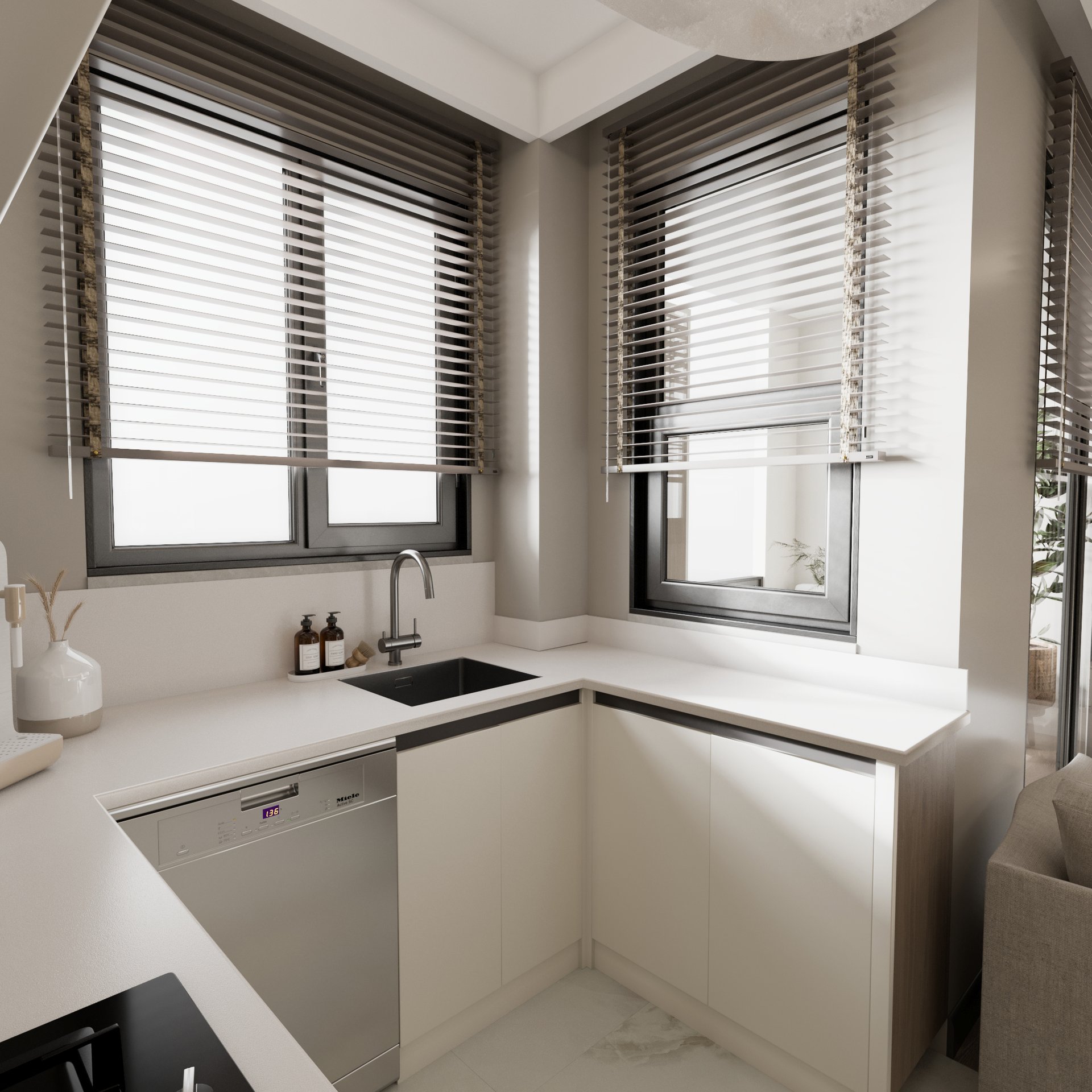 Petra Akik - İç Render