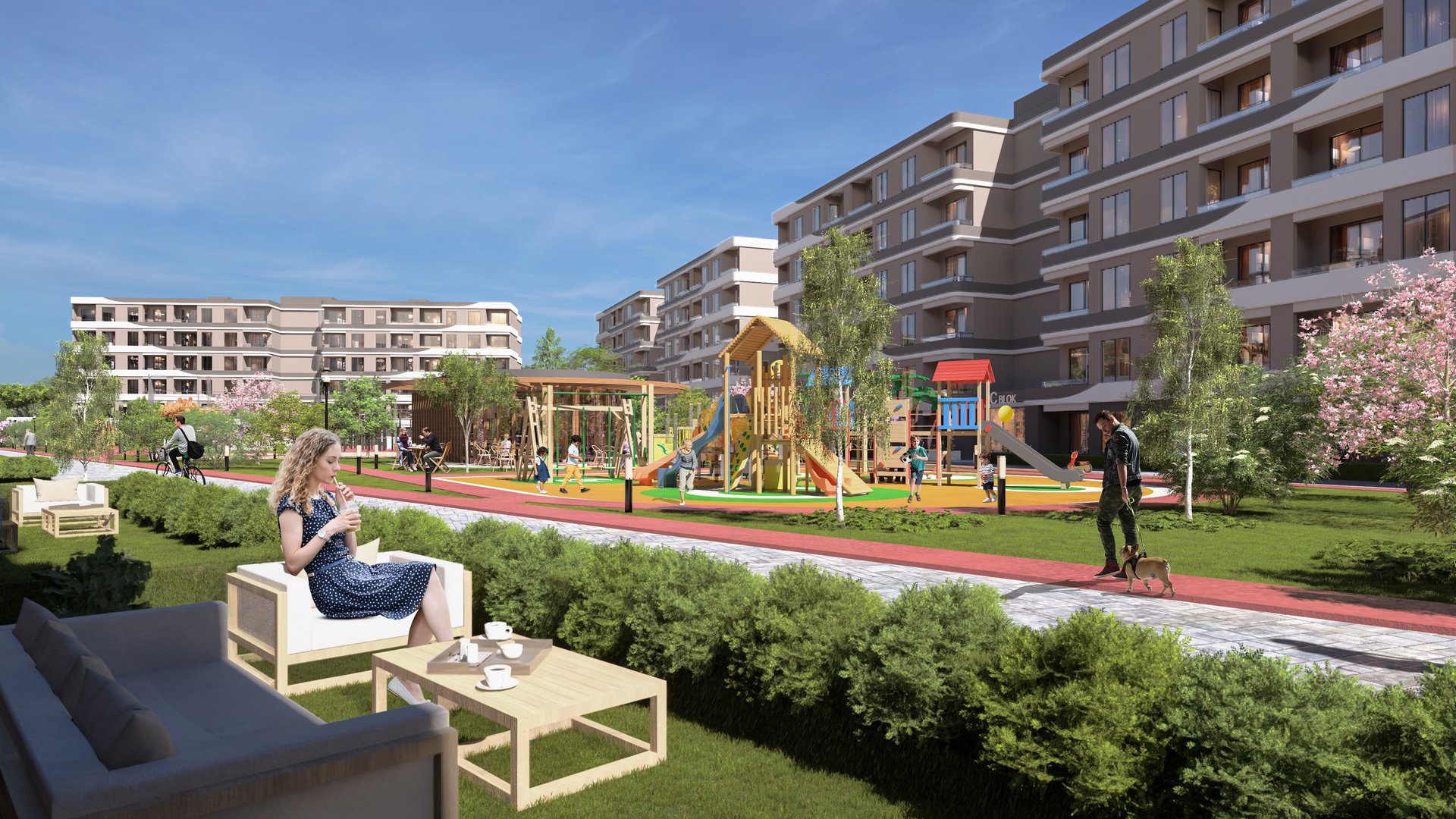 Petra Amber - Dış Render