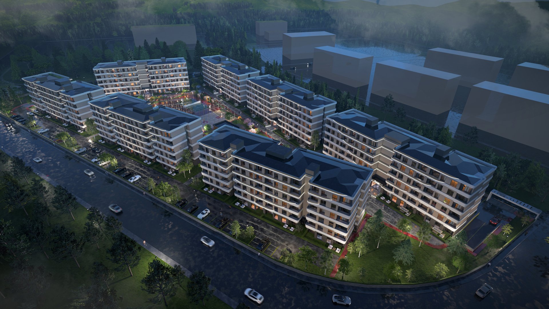 Petra Amber - Dış Render