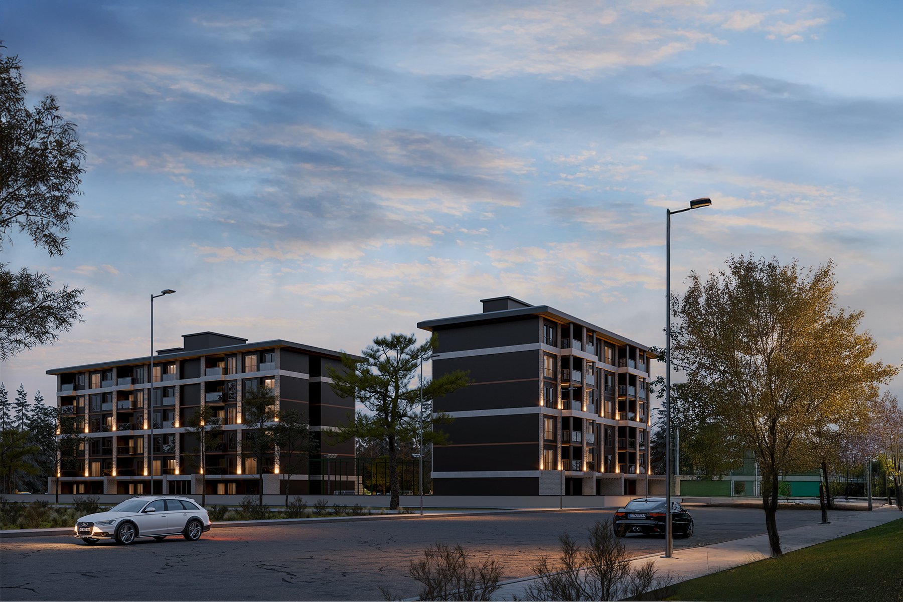 Petra Akik - Dış Render