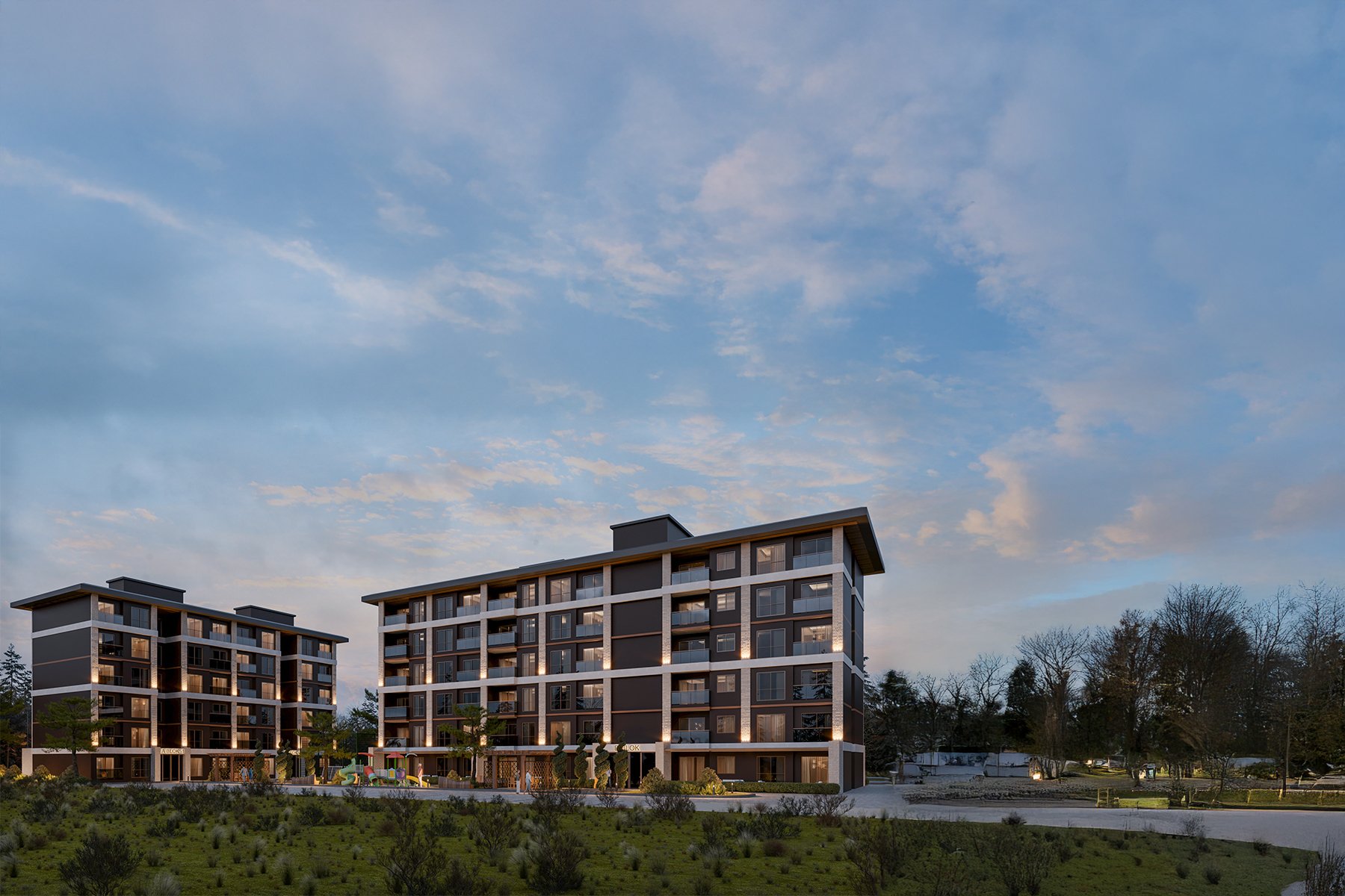 Petra Akik - Dış Render