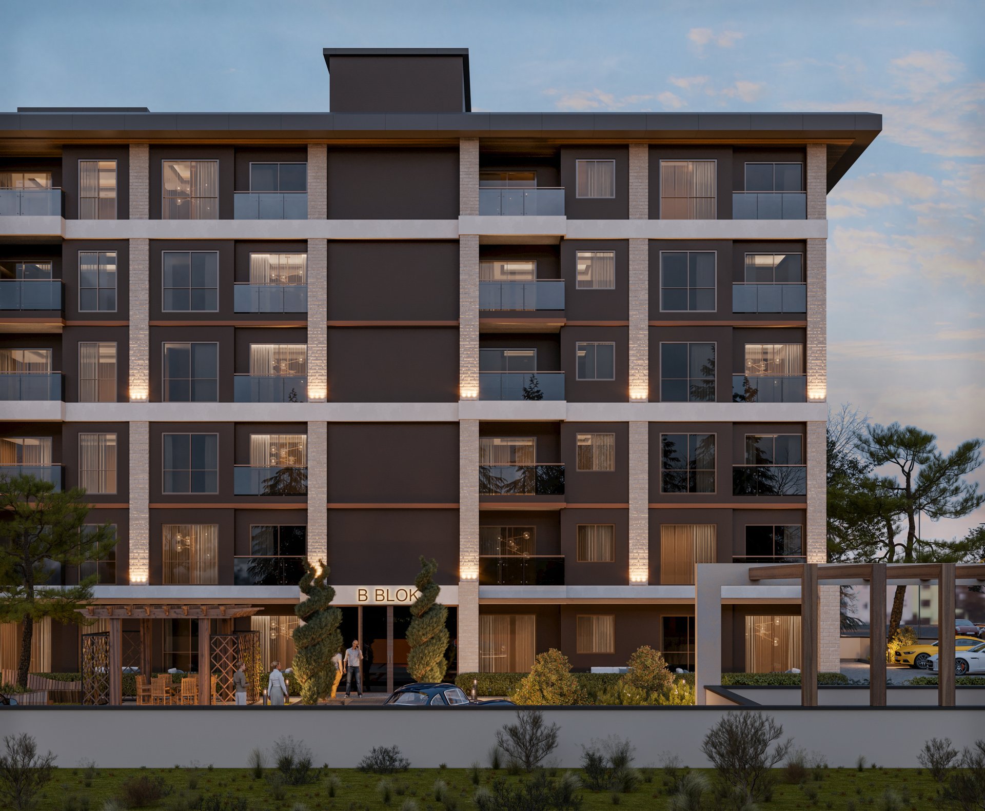 Petra Akik - Dış Render