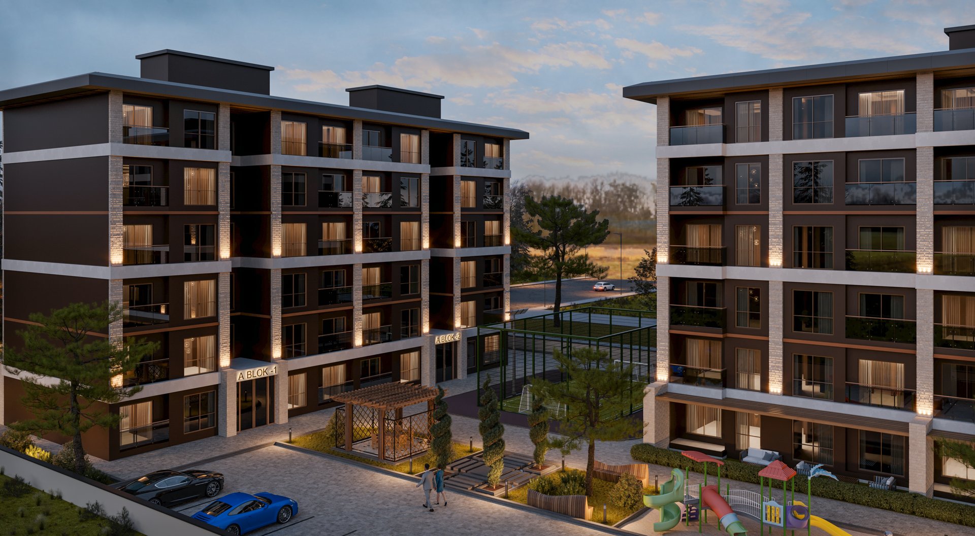 Petra Akik - Dış Render