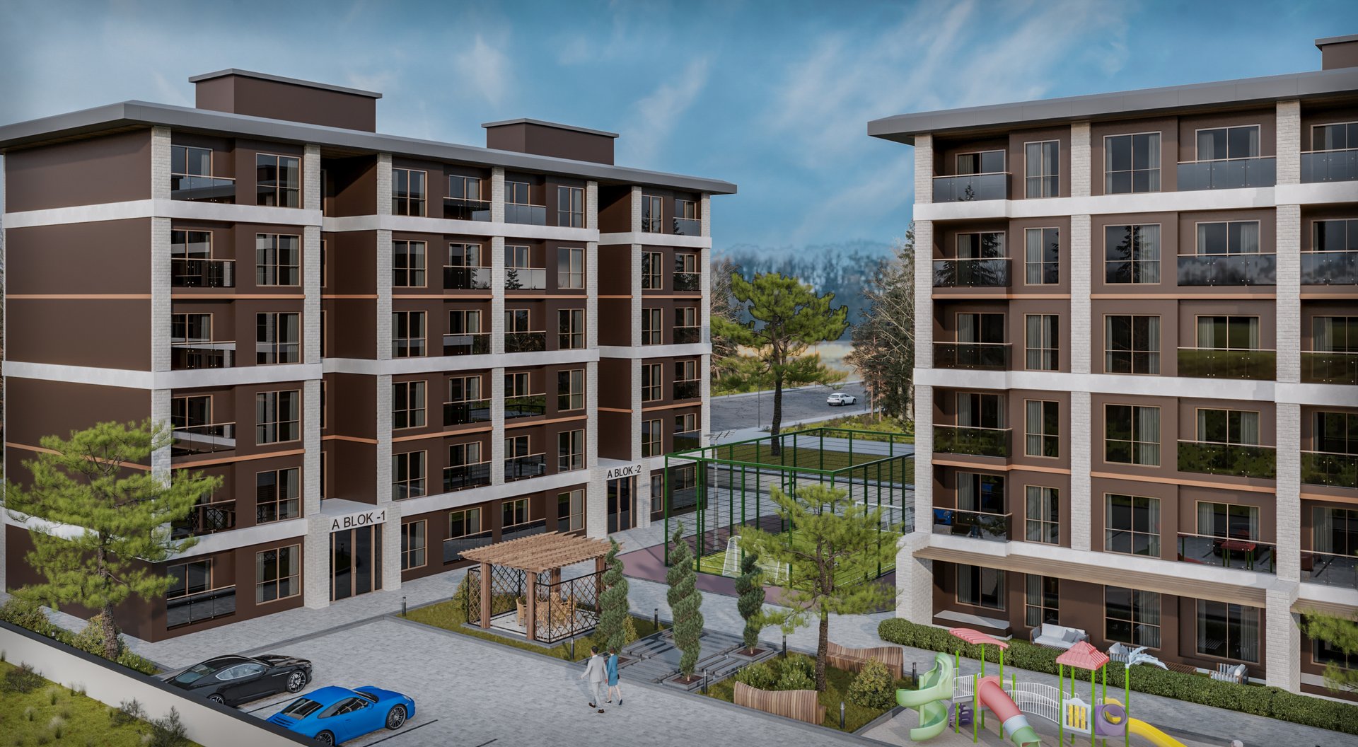 Petra Akik - Dış Render