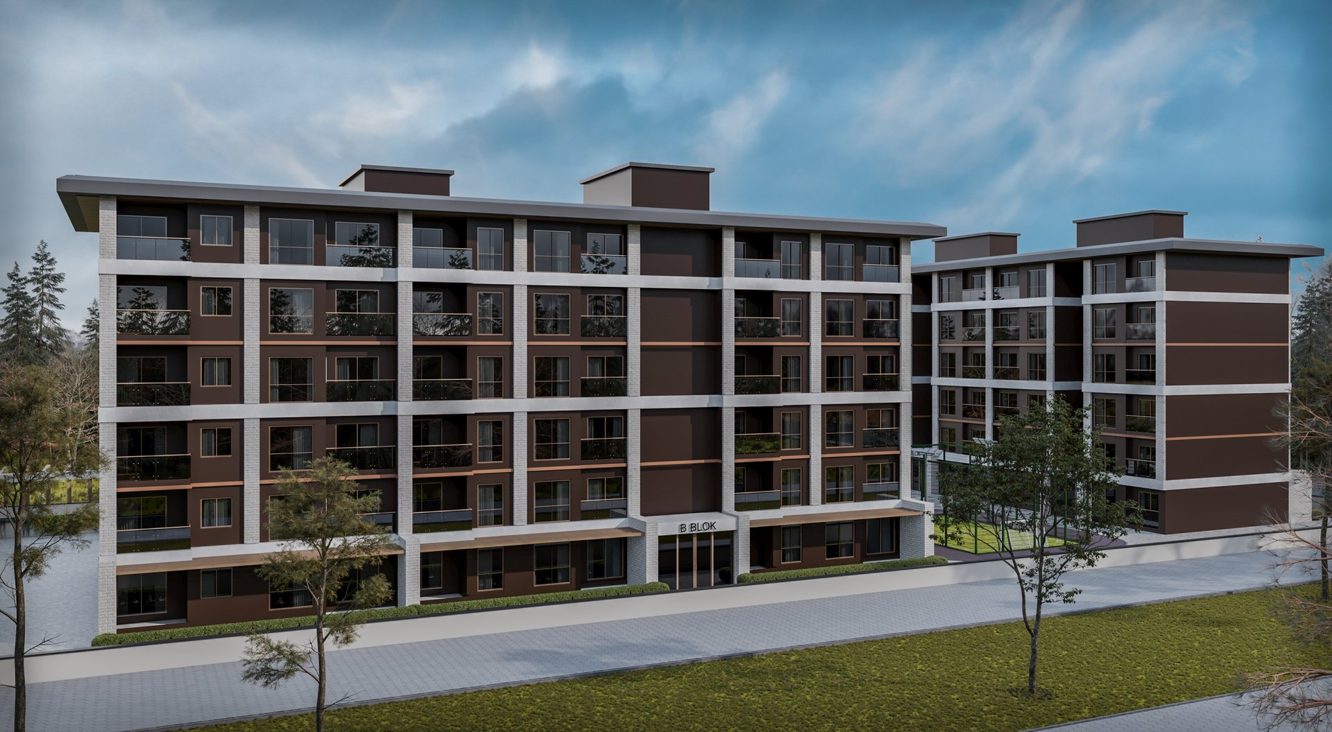 Petra Akik - Dış Render